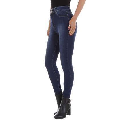 Damen High Waist Jeans von GALLOP - DK.blue