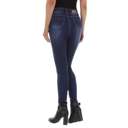 Damen High Waist Jeans von GALLOP - DK.blue