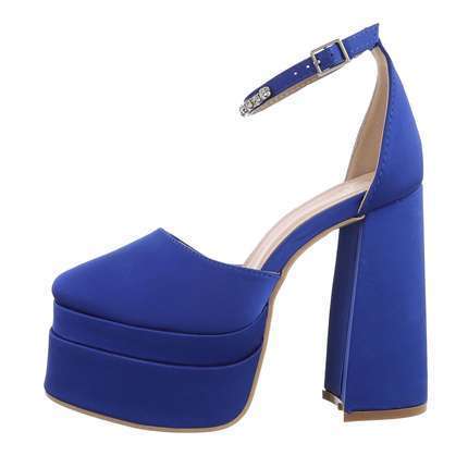 Damen High-Heel Pumps - blue Gr. 41