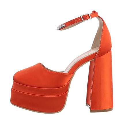 Damen High-Heel Pumps - orange