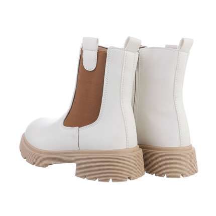 Damen Chelsea Boots - white