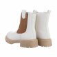 Damen Chelsea Boots - white