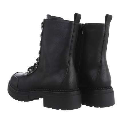 Damen Schnrstiefeletten - black