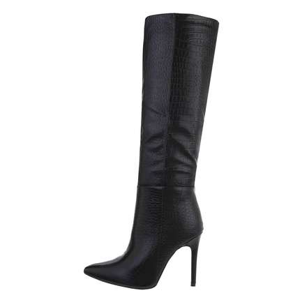 Damen High-Heel Stiefel - black