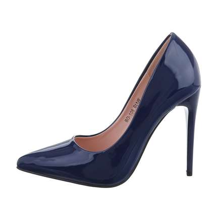 Damen High-Heel Pumps - blue Gr. 38