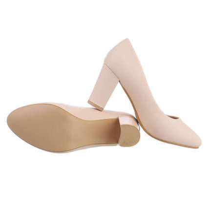 Damen High-Heel Pumps - apricot