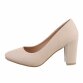 Damen High-Heel Pumps - apricot Gr. 39