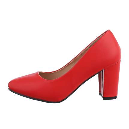 Damen High-Heel Pumps - red Gr. 38