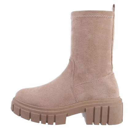 Damen Klassische Stiefeletten - cream