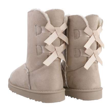 Damen Winterstiefeletten - beige