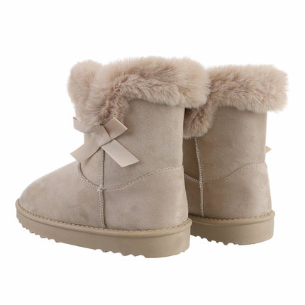 Damen Winterstiefeletten - beige