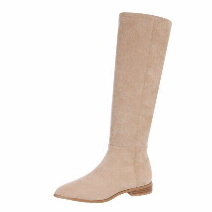 Damen Klassische Stiefel - beige