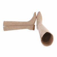 Damen Klassische Stiefel - beige