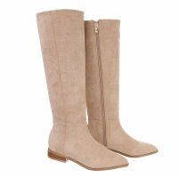 Damen Klassische Stiefel - beige