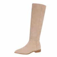 Damen Klassische Stiefel - beige - 12 Paar