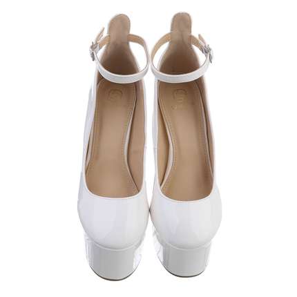 Damen High-Heel Pumps - white
