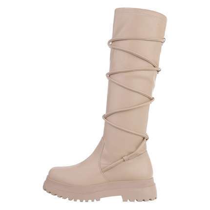Damen Klassische Stiefel - beige