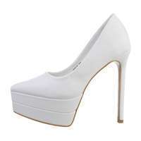 Damen High-Heel Pumps - white