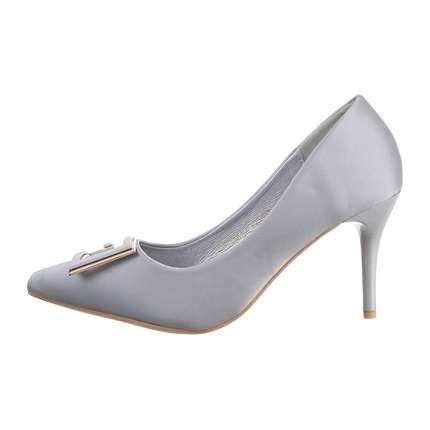 Damen High-Heel Pumps - silver