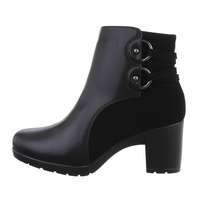 Damen High-Heel Stiefeletten - black