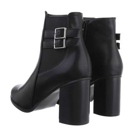 Damen High-Heel Stiefeletten - blackpu