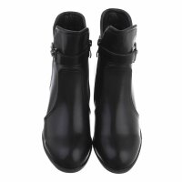 Damen High-Heel Stiefeletten - blackpu