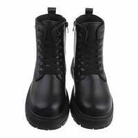 Damen Schnürstiefeletten - black