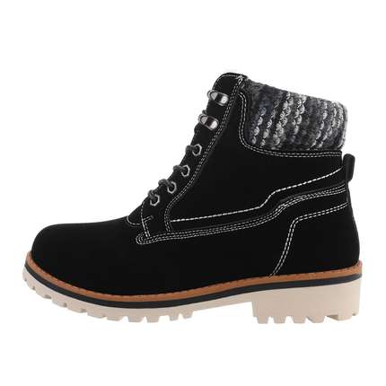 Damen Schnürstiefeletten - black