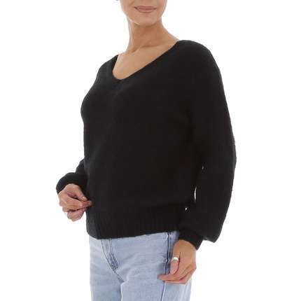 Damen Strickpullover von White ICY Gr. One Size - black