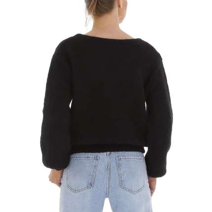 Damen Strickpullover von White ICY Gr. One Size - black