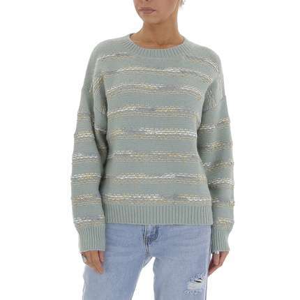 Damen Strickpullover von White ICY Gr. One Size - LT.green