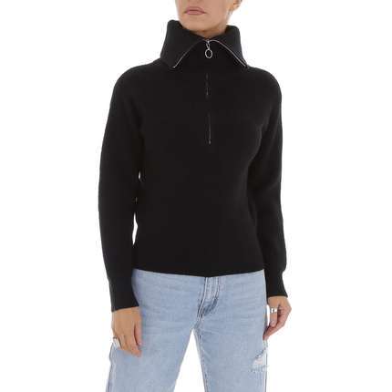 Damen Strickpullover von White ICY Gr. One Size - black