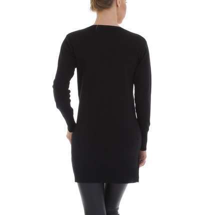 Damen Longpullover von White ICY Gr. One Size - black