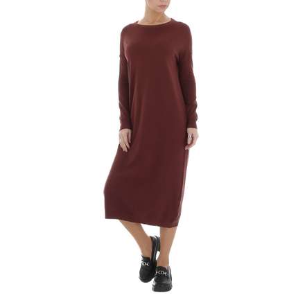 Damen Maxikleid von GLO STORY Gr. One Size - brown