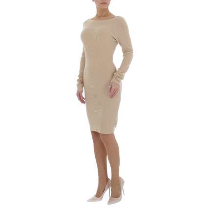 Damen Stretchkleid von GLO STORY - beige