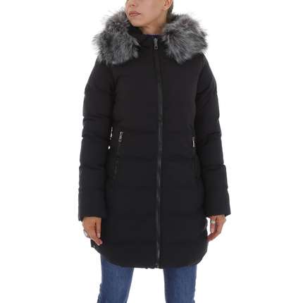 Damen Winterjacke von NATURE Gr. XL/42 - black
