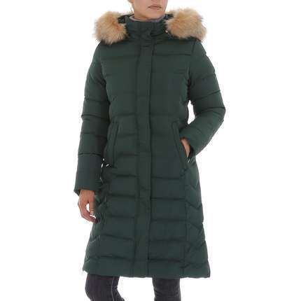 Damen Wintermantel von NATURE - green