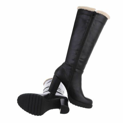 Damen High-Heel Stiefel - black