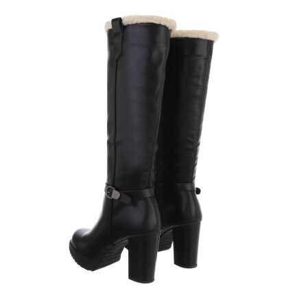 Damen High-Heel Stiefel - black