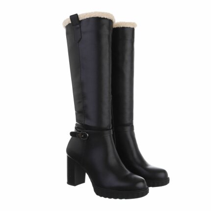 Damen High-Heel Stiefel - black