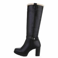 Damen High-Heel Stiefel - black