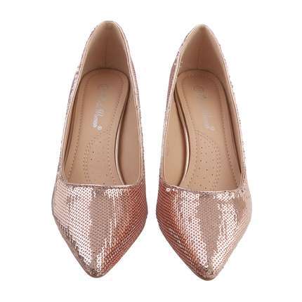 Damen Klassische Pumps - champagne