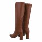 Damen High-Heel Stiefel - camel