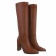 Damen High-Heel Stiefel - camel
