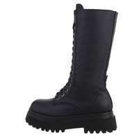 Damen Schnrstiefel - black