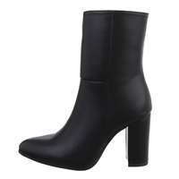 Damen High-Heel Stiefeletten - black