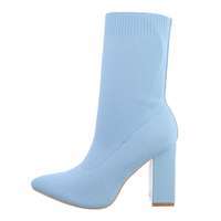 Damen High-Heel Stiefeletten - blue