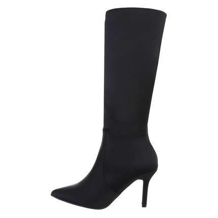 Damen High-Heel Stiefel - black Gr. 40