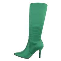 Damen High-Heel Stiefel - green