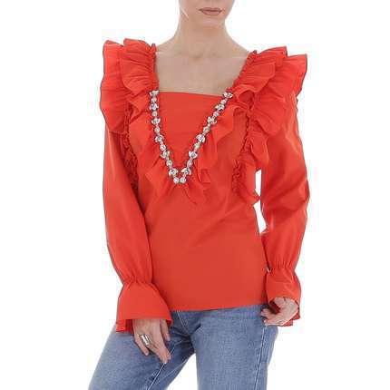 Damen Bluse von Emma & Ashley - red